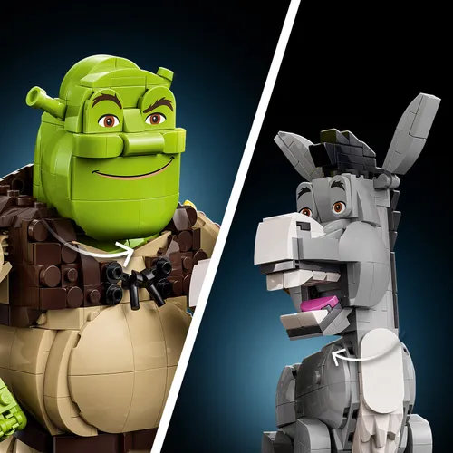 LEGO 72423 Shrek, Osioł i Kot w butach