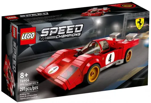 Конструктор LEGO Speed Champions 76906 1970 Ferrari 512 M