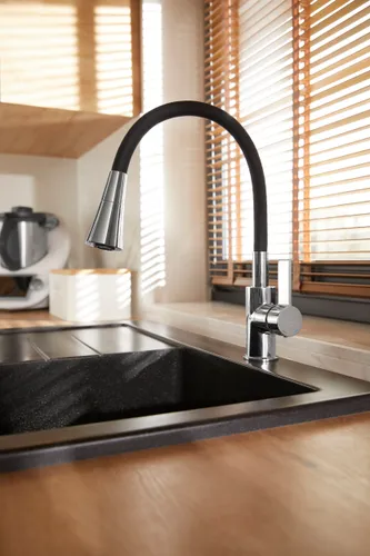 Bateria KFA ARMATURA Rumba Duo 6553-925-51 Chrom-beżowy