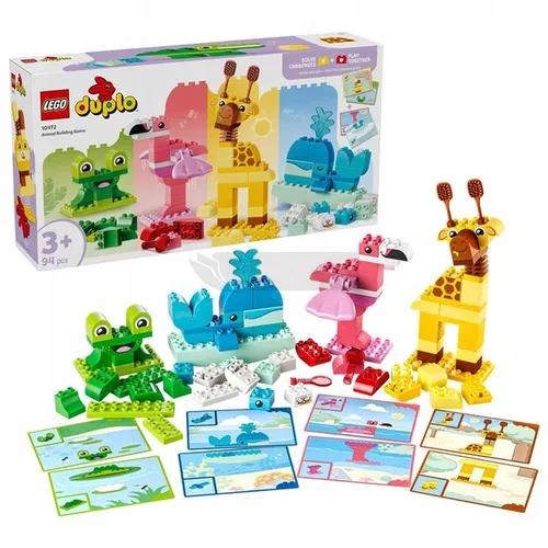 LEGO Duplo 10472 Gra w budowanie zwierzątek, zestaw klocków 3+