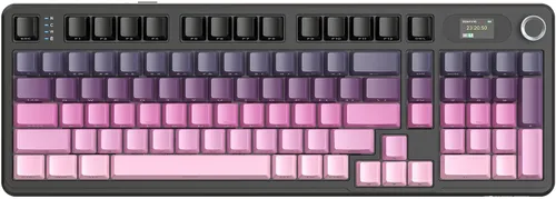 Klawiatura ATTACK SHARK X98 Pro Czarno-fioletowy
