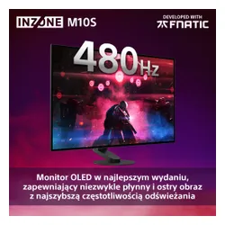 Monitor SONY Inzone M10S 26.5" OLED 2560x1440px 480Hz 0.03 ms [GTG]