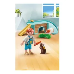 PLAYMOBIL MY LIFE 71746 CHŁOPIEC ZE ŚWINKĄ MORSKĄ zestaw dla dzieci 4+