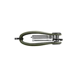 Skórzane etui organizer na klucze Orbitkey Key Organiser Pro Saffiano Leather - olive