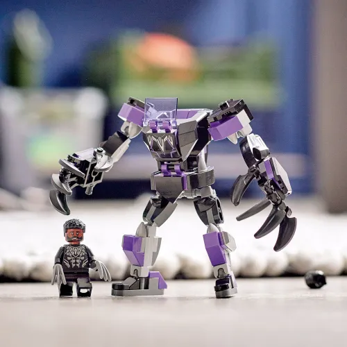 LEGO Marvel Mechaniczna zbroja Czarnej Pantery 76204