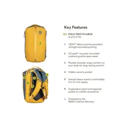 Plecak miejski Nemo Vantage 20 l Endless Promise - chai