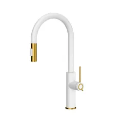 Bateria Quadron Jennifer Q Line Slim 3623510WHM Snow white/Złoty Stal szlachetna