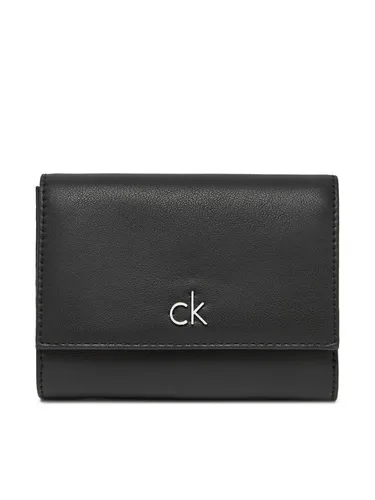 Кошелек Calvin Klein Mały, портмоне женское, CK Re-Lock Medium Trifold, LV04F1035G