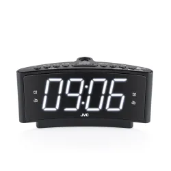 Radiobudzik JVC RA-E314B Czarny