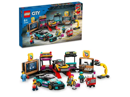 LEGO City 60389 araba ayarlama atölyesi