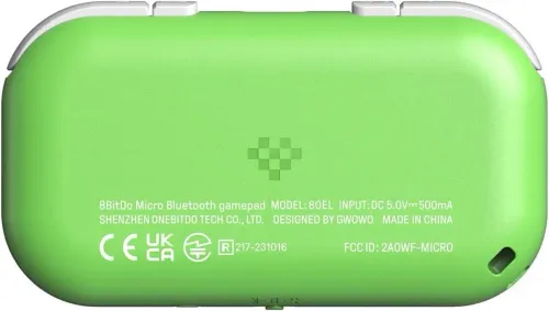 Pad 8BitDo Micro Bluetooth do Nintendo Switch Android Zielony