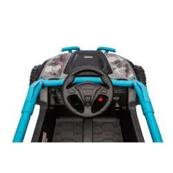 Auto Na Akumulator Buggy Terenowe Kawasaki Js330 24V LED Pilot Skóra Eva