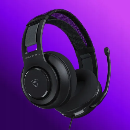 Słuchawki przewodowe z mikrofonem Turtle Beach Atlas 200 USB dla PC Nauszne Czarrny