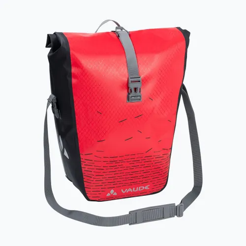 Sakwy rowerowe na bagażnik VAUDE Aqua Back Print Single 24 l red/ black