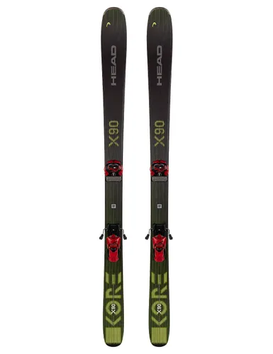 Narty męskie allmountain HEAD KORE X 90 + wiązania TYROLIA ATTACK 13 z GRIP WALK 2024 - Długość (cm) - 177