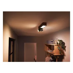 Oświetlenie punktowe Philips Hue White and Color Ambiance Centris 2 Czarny