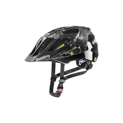 Kask MTB Uvex Quatro CC MIPS - black/jade matt
