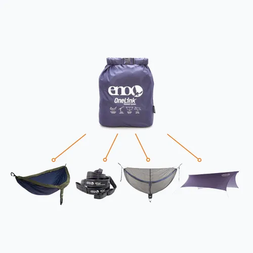 Hamak turystyczny ENO OneLink System navy/olive