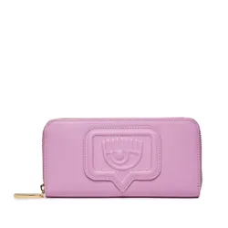 Большой женский кошелек Chiara Ferragni 75sb5pa1 Liliac Sachet 444