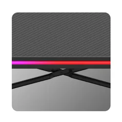 Biurko gamingowe HUZARO Hero 1.7 RGB Czarny