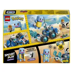 LEGO 72156 Pokémon SMART Play Przygoda Trenera ze Squirtle i pojazdem terenowym