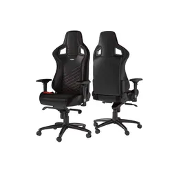 Fotel Noblechairs EPIC Black Red Gamingowy do 120kg Skóra ECO Czarno-czerwony