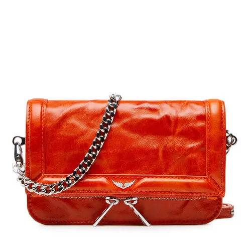 Zadig & Voltaire Rock Nano Roman Lustruit Lwba00075 Sac De Apus De Soare