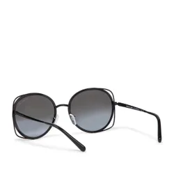 Okulary przeciwsłoneczne Michael Kors Rialto 0MK1118B 10058G Black/Dark Grey Gradient - Rozmiar (EU) 57