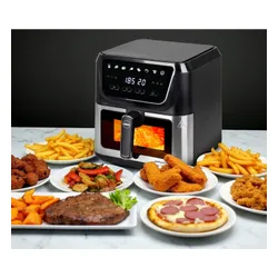 Air Fryer Frytkownica beztłuszczowa ELDOM FR60 Friko 8l z okienkiem do obserwacji postępów gotowania