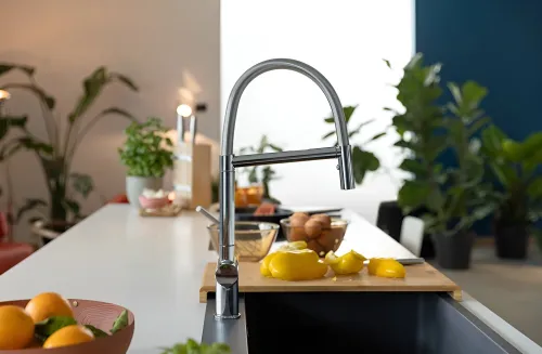 Bateria FRANKE Active Semi-Pro Spray 115.0653.407 Chrom