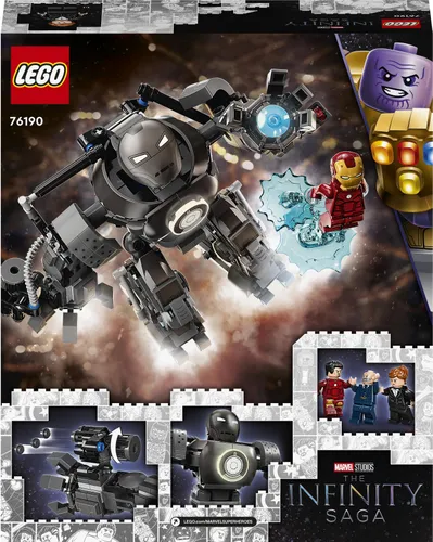 LEGO Marvel Iron Man: Iron Monger ile Pus (76190)