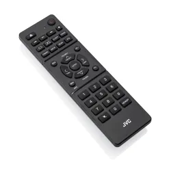 Wieża JVC RD-E874B 15W WI-Fi Bluetooth Radio FM, DAB Internetowe Czarno-srebrny
