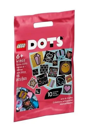 Lego DOTS 41803 Dodatki DOTS - seria 8, błyskotki
