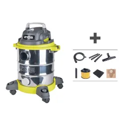 Odkurzacz warsztatowy RYOBI RVC-1220I-G