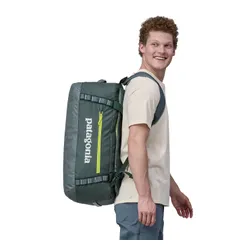 Складная сумка рюкзак Patagonia Black Hole Duffel 55 l-noveau green