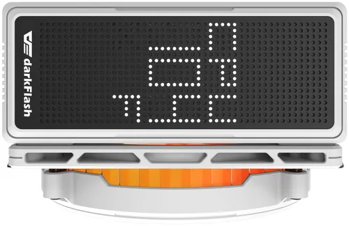 Chłodzenie CPU DARKFLASH Explore E400 ARGB Biały