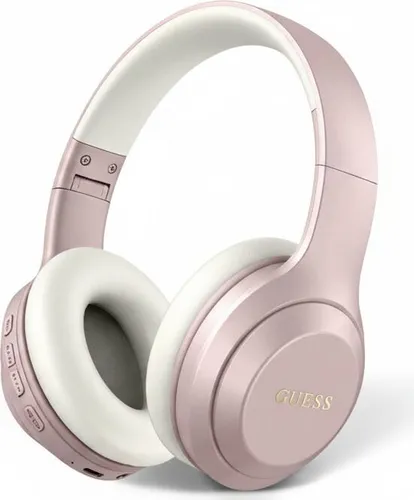 Słuchawki nauszne GUESS + Słuchawki douszne GUESS Różowy