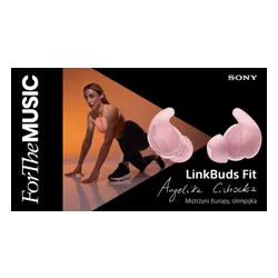 Słuchawki dokanałowe SONY LinkBuds WF-LS910 Różowy