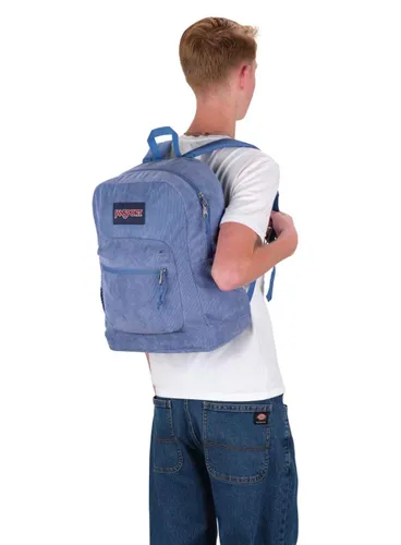 Рюкзак JanSport Cross Town Plus Remix - элементарный синий вельвет