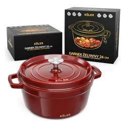 Garnek żeliwny KOLER KEM-04 5L