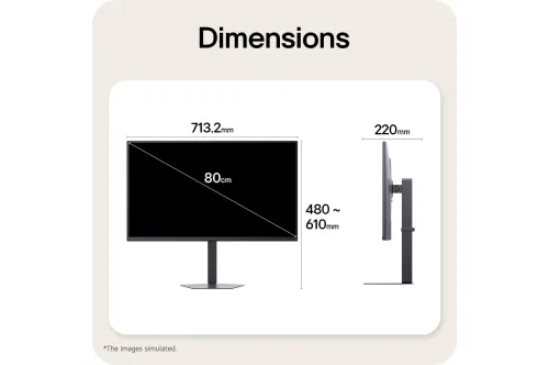 Monitor LG UltraGear G6 32G620B-B 31,5" 2K IPS 200Hz 1ms Gamingowy