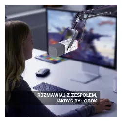 Mikrofon Fifine AM8TW Przewodowy Dynamiczny Biały