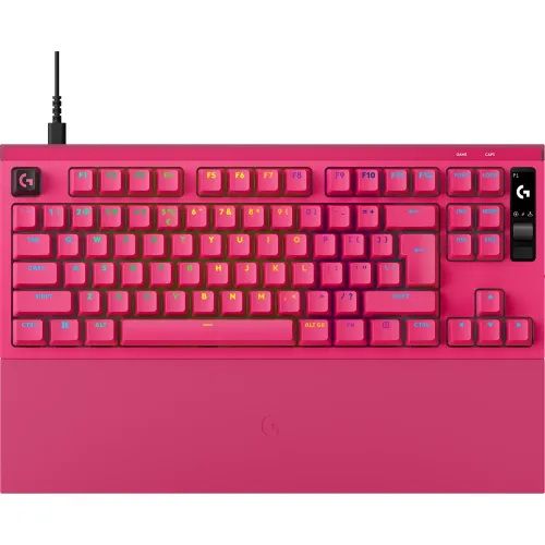 Klawiatura magnetyczna Logitech G Pro X2 TKL Rapid Różowy