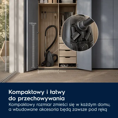 Пылесос Electrolux EB51A4UG 650 Вт Турбо-щетка Щетка для паркета