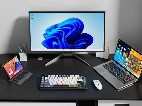 Klawiatura ROYAL KLUDGE L75 Knight Black Cream Switch