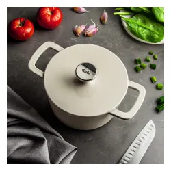 FISSLER Moments 2,6 l - garnek żeliwny z pokrywką