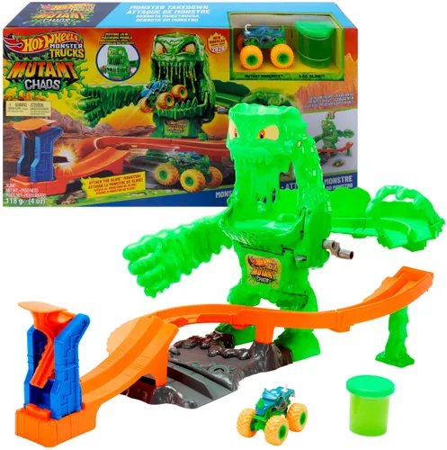 Tor Hot Wheels Monster Trucks Owy Mutant Chaosu JMK90
