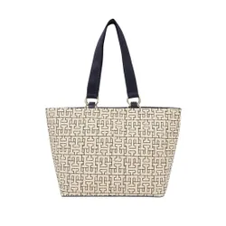 Сумка Tommy Hilfiger Th City Mono Tote Handbag AW0AW16406 Écru