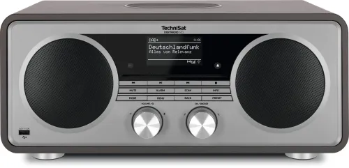 Radioodbiornik TechniSat DigitRadio 602 Radio FM DAB+ Internetowe Bluetooth Antracyt-srebrny