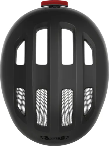 Kask rowerowy ABUS Smiley 3.0 Ace LED Velvet Czarny dla Dzieci (rozmiar M)